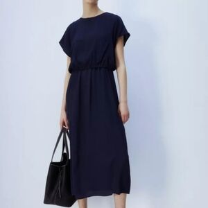 NWT H&M Nursing Mama Crepe Dress